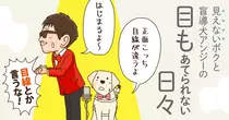 見えないボクと盲導犬アンジーの　目もあてられない日々