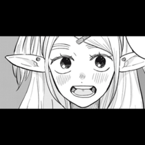 エルフのモンちゃん高校生!!